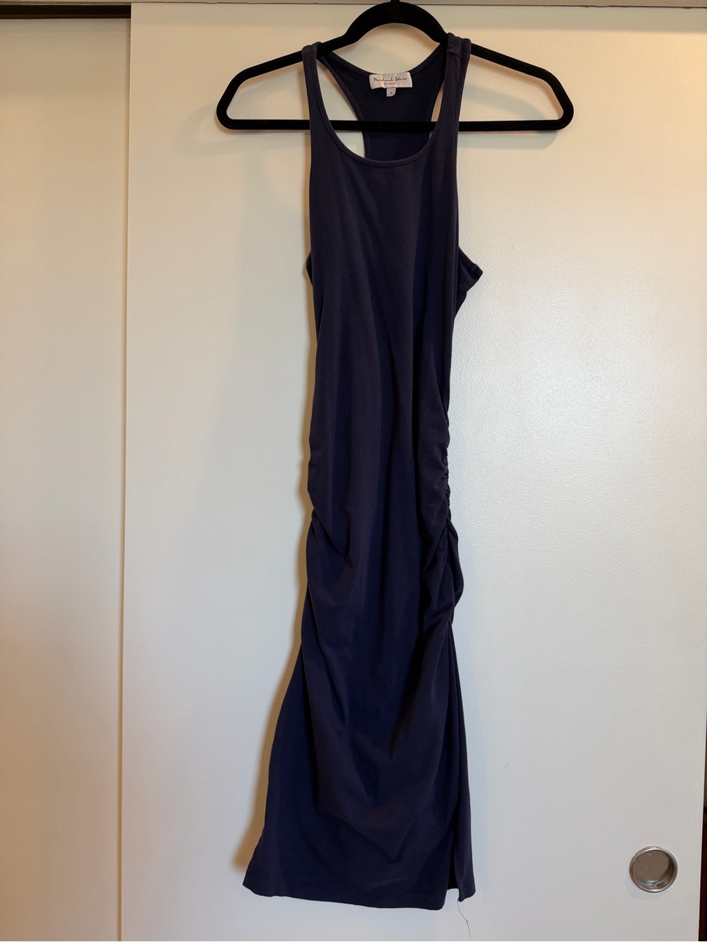 Michael Stars Navy Racerback Midi Dress